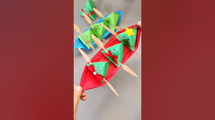 Let’s make a dragon boat rice dumpling boat for the Dragon Boat Festival #shortvideo #shorts - DayDayNews