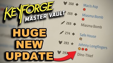 NEW KeyForge Master Vault UPDATE!!
