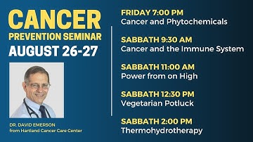 Cancer and Phytochemicals, with Dr. David Emerson