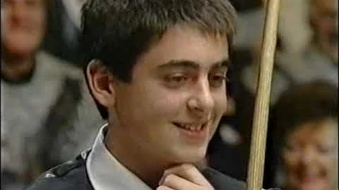 14 year old Ronnie O'Sullivan's first ever television appearance in the 1990 Thames snooker classic - DayDayNews