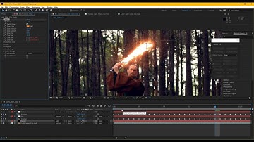 Hướng dẫn hiệu ứng kiếm ánh sáng Light saber như trong phim Star Wars với After Effects tutorial