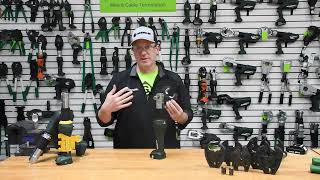 Greenlee Gator® In-Line Remote Cable Cutters & Crimpers