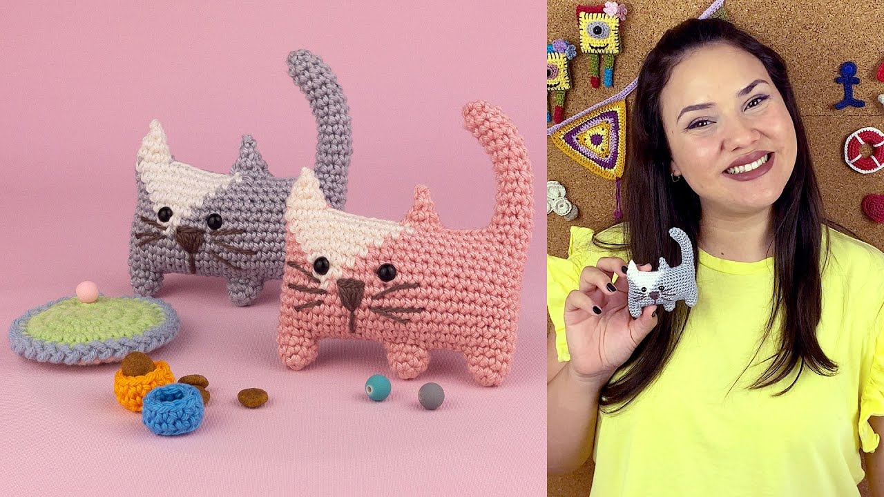 COMO FAZER GATO DE AMIGURUMI | ATELIÊ JÉSSICA BRANDÃO | #046