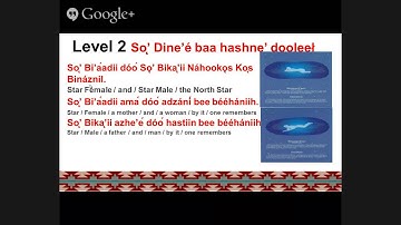 Navajo Language Lesson 8 The Constellations
