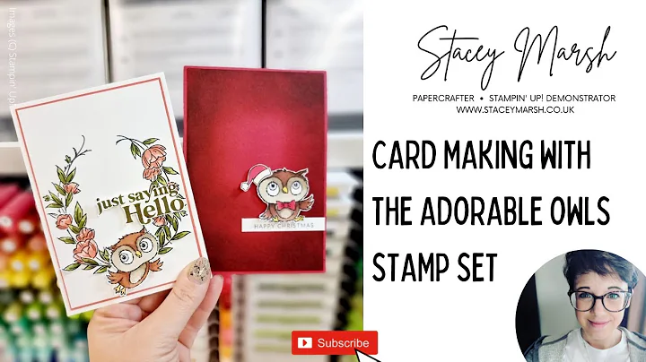 CARD MAKING WITH ADORABLE OWLS STAMP SET FROM STAM...