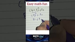 Math easy fun #maths