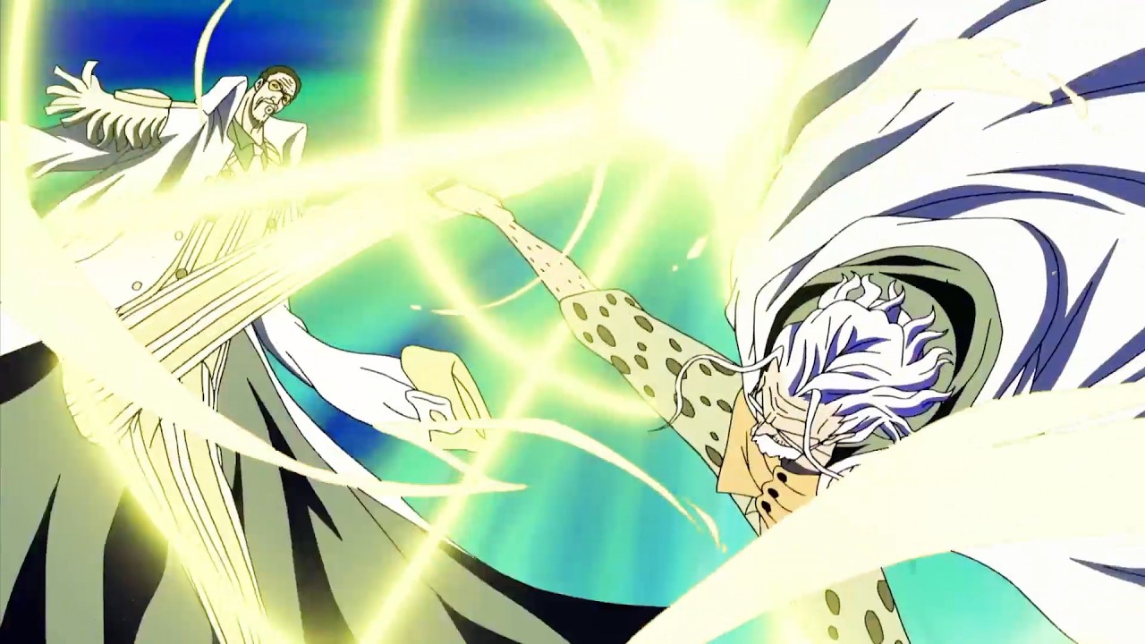 レイリーが黄猿の必殺技からゾロを救う【ワンピース - One Piece 