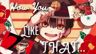 BLACKPINK How You Like That []AMV[] toilet bound hanako kun screenshot 3