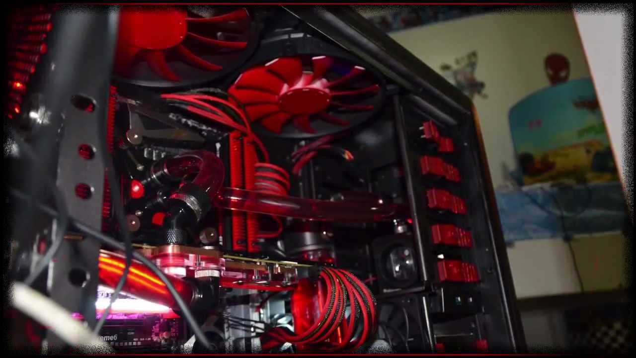 Black Red Liquid Cooled Pc Builds Black Red Liquid Cooled Pc Builds