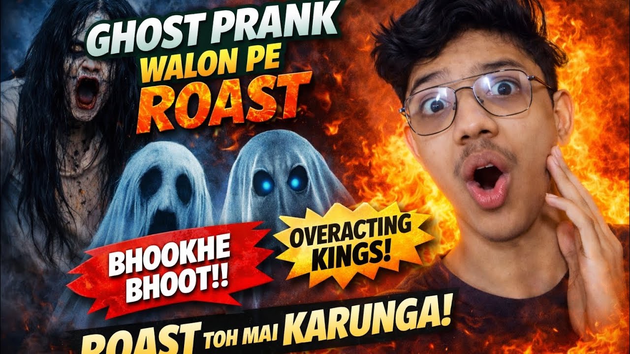 Ghost Spranke Ghost Prank Roast Video | Ghost Prank Videos Funny - YouTube