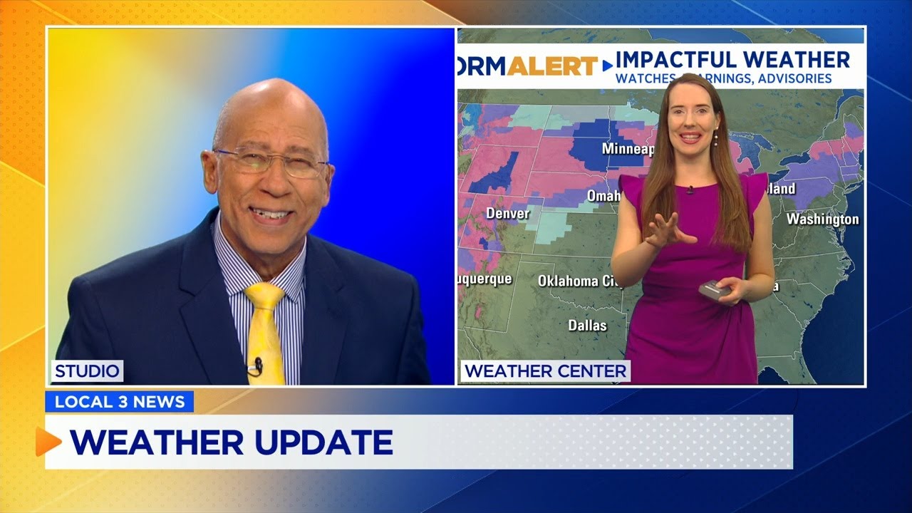 Alison Pryor's morning weather - YouTube
