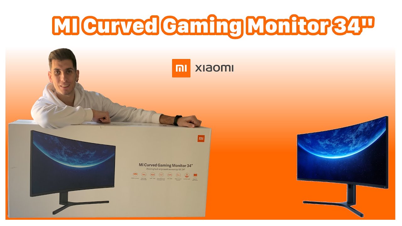 XIAOMI 🈸 MI CURVED GAMING MONITOR 34