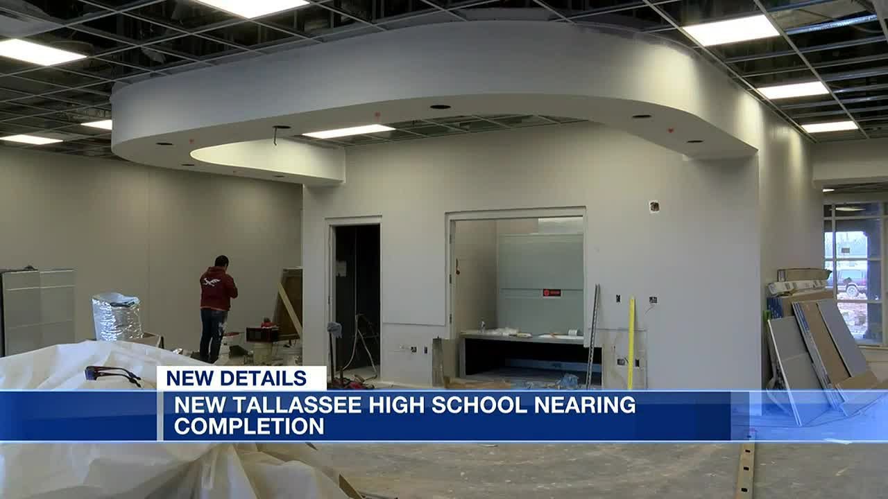 New Tallassee High School nearing completion YouTube