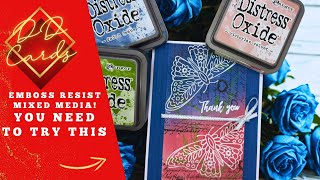 From Blank to Breathtaking – Emboss Resist Cardmaking!