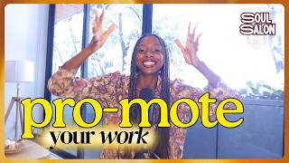 refusing to promote your work is cancelling yourself.