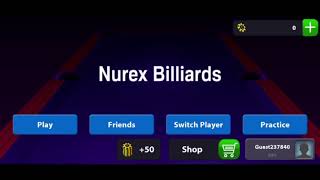 Nurex Billiards : 8 Pool screenshot 1