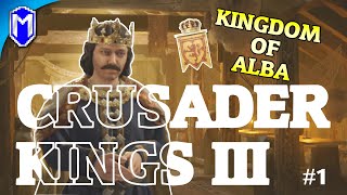 CK3 - Scotland The Brave - Kingdom of Alba 867 - Lets Play Crusader Kings 3 - Ep 1