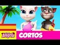 Alegría veraniega - En la playa con Talking Angela (Combo de cortos)