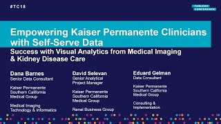 Empowering Kaiser Permanente. Visual analytics success from medical imaging & kidney disease care screenshot 2