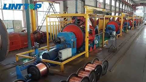 Rigid frame stranding machine #linttop #cablemachine #turnkeyproject #turnkeyproject #