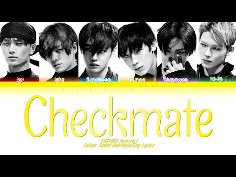 ENHYPEN 'Checkmate' Lyrics (엔하이픈 Checkmate 가사) [Color Coded Han_Rom_Eng] | vegateass