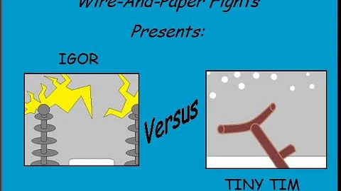 Wire-And-Paper Fight: Igor Versus Tiny Tim