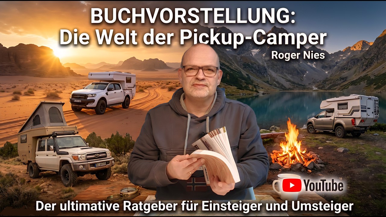 Die Welt der Pickup-Camper – Buchvorstellung – Was du über Wohnkabinen und Pickups wissen musst!