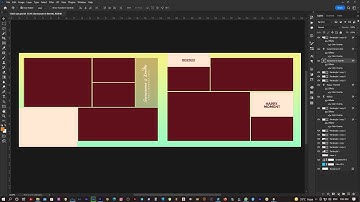 How To Create Album Layout 12x36  Sheet In Photoshop Tutorial Tamil ( தமிழ் )