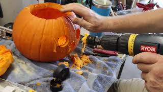 Information Carving Pumpkins using power tools for National Pumpkin Day News