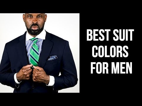 Best Suit Colors for Men | Best Colors Men Should Consider | The ...