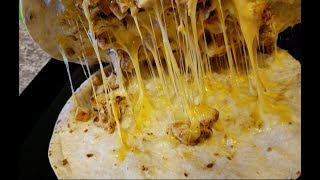 Cooking With Bongloaded: Cheesy BBQ Chicken Quesadillas