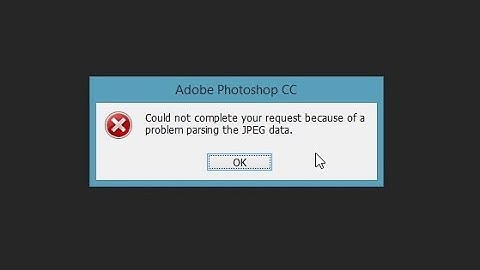 SOLVED : Invalid JPEG Markup Type - Photoshop Error (Windows/Mac)