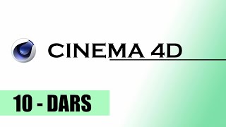 Cinema 4D| 10-dars  Cloner (1-qism)
