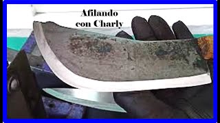 Un truco rápido para quitar lo amellado a un machete by Afilando con Charly 9,240 views 2 years ago 6 minutes, 35 seconds