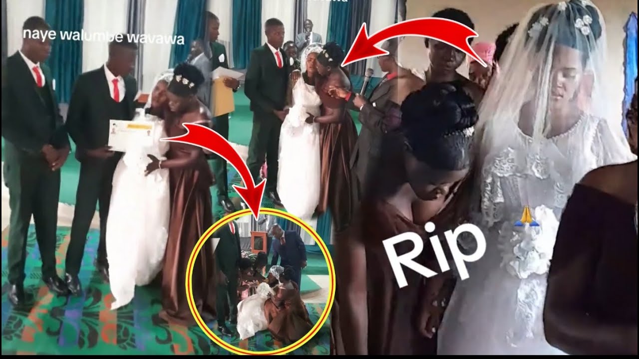 Kitalo Nyo!! Omugole Omukyala Afilide Mukanisa Nga Bamugata Empeta Nebawe Pasita Aganye Omudusa 