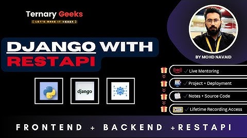Django with RestAPI | Demo-1