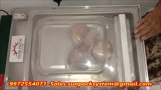 Dry Coconut Vacuum Packing Machine Coconut Sunpacksystem Table Top Vacuum Packing Machine