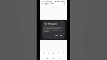 Turn Off Flash Sms Message #shorts