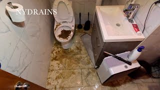 Clogged Drain #212 by NYDRAINS - The Original 49.95 Any Sewer or Drain 37,763 views 4 months ago 11 minutes