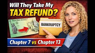 Will Bankruptcy Take My Tax Refund? Chapter 7 vs Chapter 13 Explained