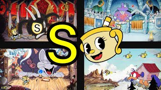 Cuphead - All bosses S rank as Ms Chalice