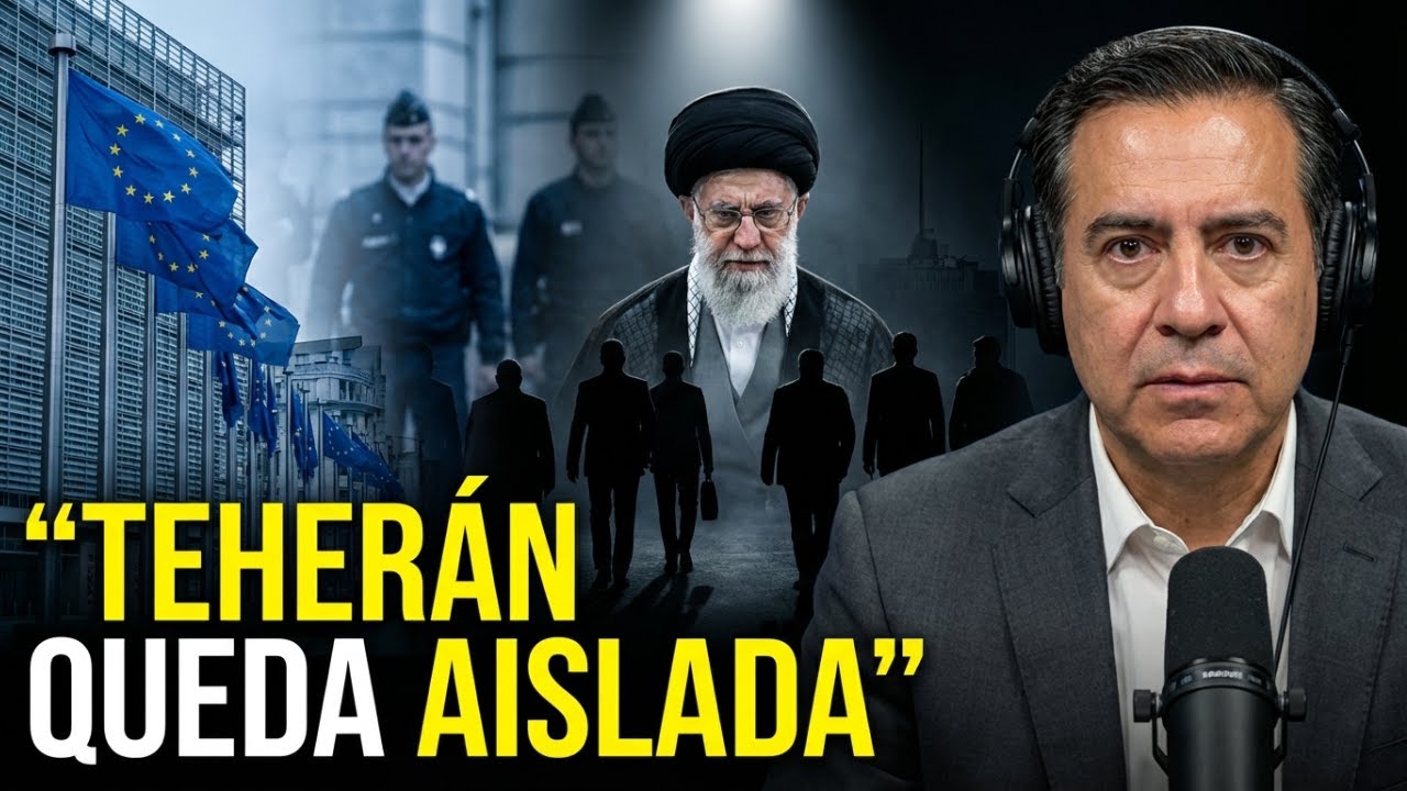 UE impone aislamiento a Teherán: miedo institucional se extiende y círculos de poder abandonan a H..