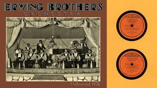 1932, Erwing Bros Orch. Just To Be Thinking Of You, I Long For You, West Coast Black Jazz, HD 78rpm