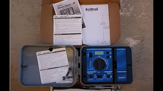 Irritrol RD600-EXT-R Rain Dial 6 Station Outdoor Irrigation Controller - Overview