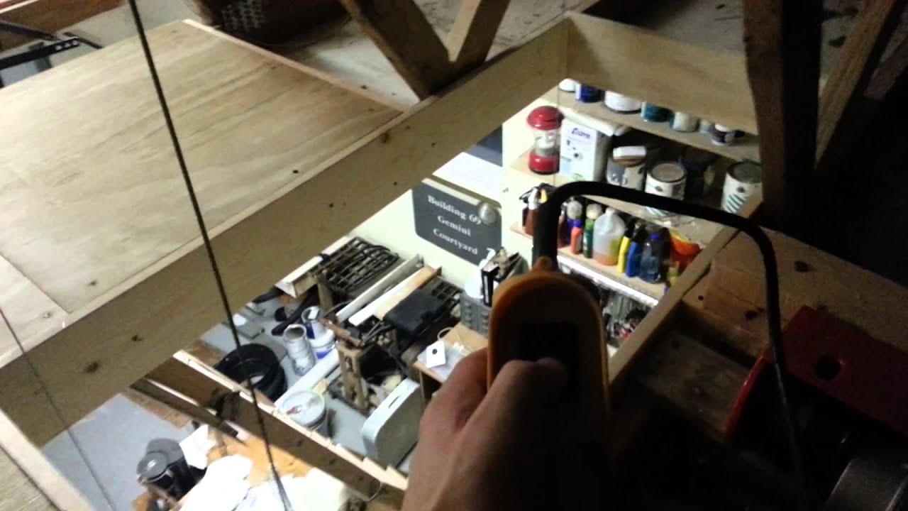 Completed attic lift video - YouTube