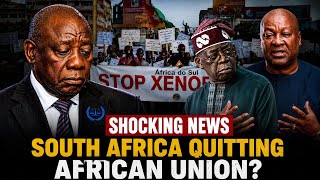 South Africa PANICS as Ghana Puts Petition in ICC -  SA about to Quit African Union?