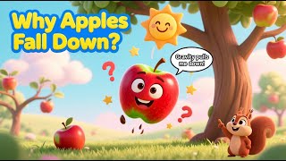 Why do apples fall down?