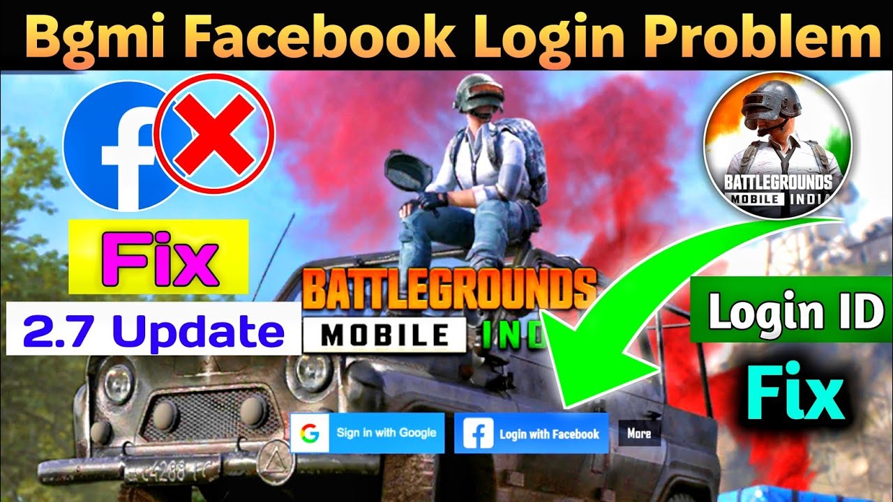 bgmi facebook login problem | bgmi login problem facebook | bgmi me ...