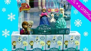 Disney Frozen Glitter Glider Anna Elsa Olaf * Frozen Mystery Minis