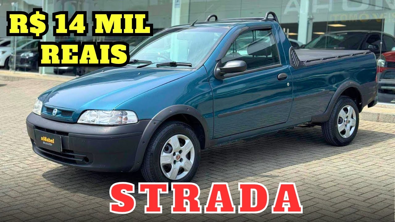 FIAT STRADA À VENDA POR APENAS 14 MIL REAIS